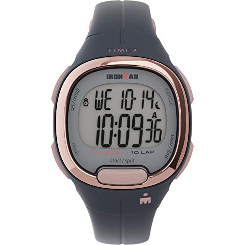 Timex Ironman 33mm Digitaluhr für Damen, schwarzes Kunstharz-Armband, TW5M35100 von Timex