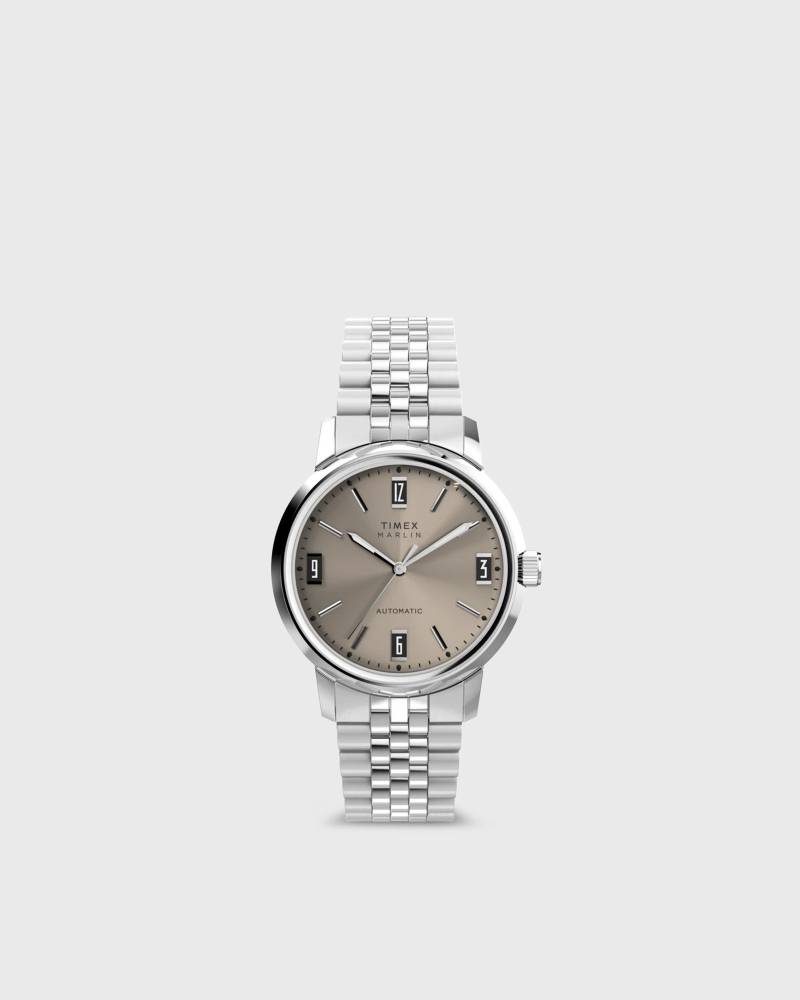 Timex Marlin Automatic men Watches silver in Größe:ONE SIZE von Timex