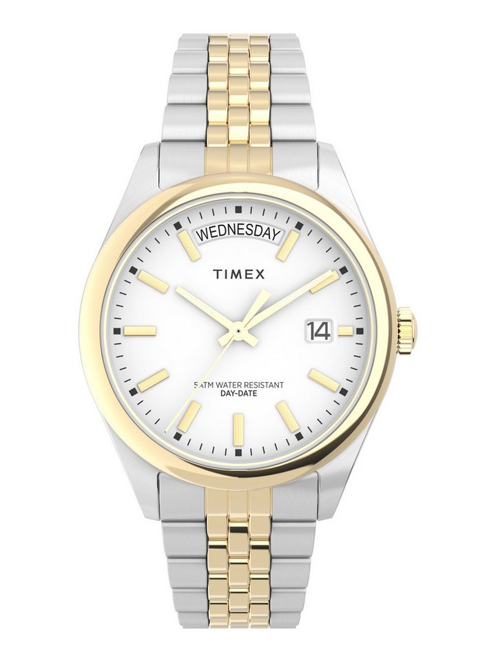 Timex Uhrenarmband LEGACY, GehÃ¤use : 100% Edelstahl, Armband: 100% Edelstahl von Timex