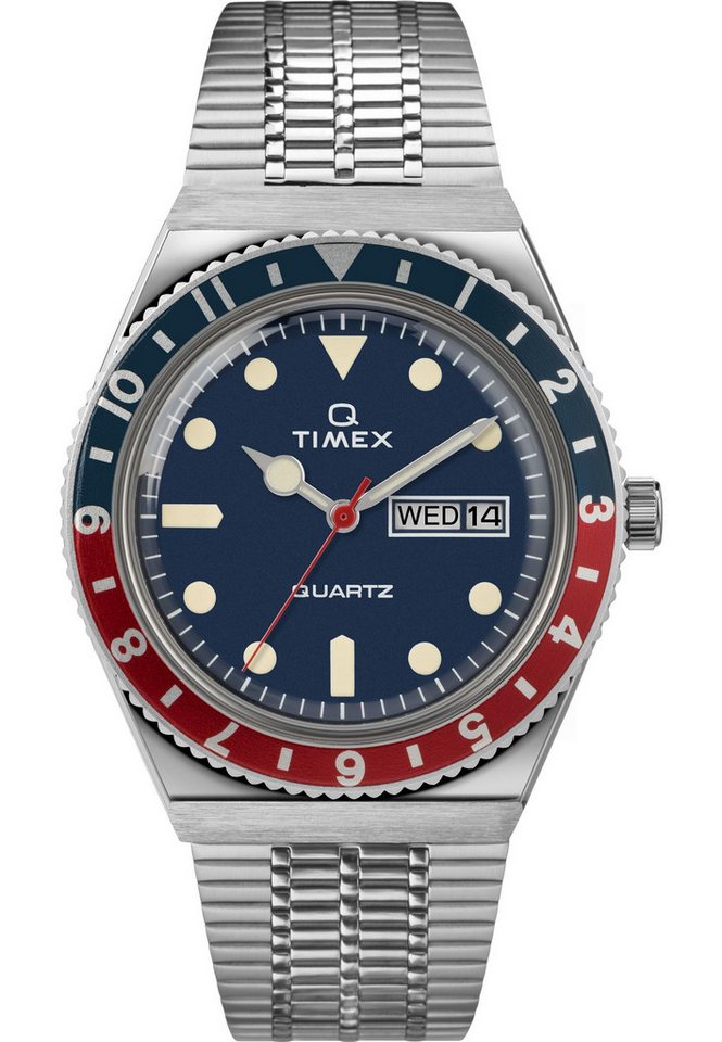 Timex Quarzuhr Q Timex Reissue, (1-tlg), Quarz-Analog von Timex