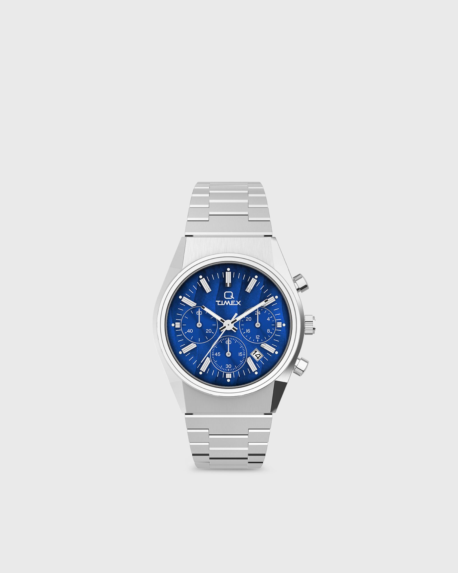 Timex Q Timex Falcon Eye Chronograph men Watches blue in Größe:ONE SIZE Timex Q Timex Falcon Eye Chronograph men Watches blue in Größe:ONE SIZE von Timex