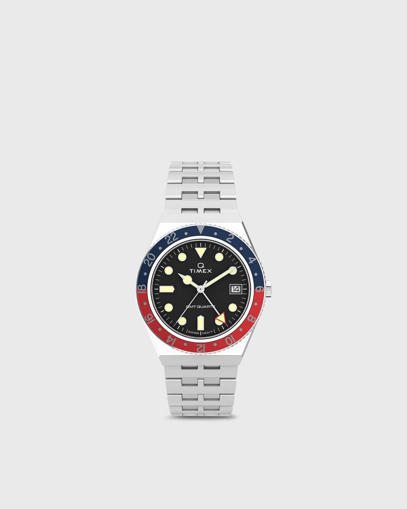 Timex Q Timex GMT men Watches silver in Größe:ONE SIZE von Timex