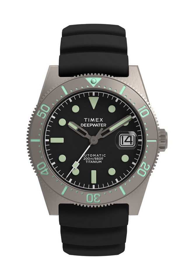 Timex Quarzuhr Deepwater Reef 200 Titanium Automatic, (1-tlg), Automatischeuhr von Timex