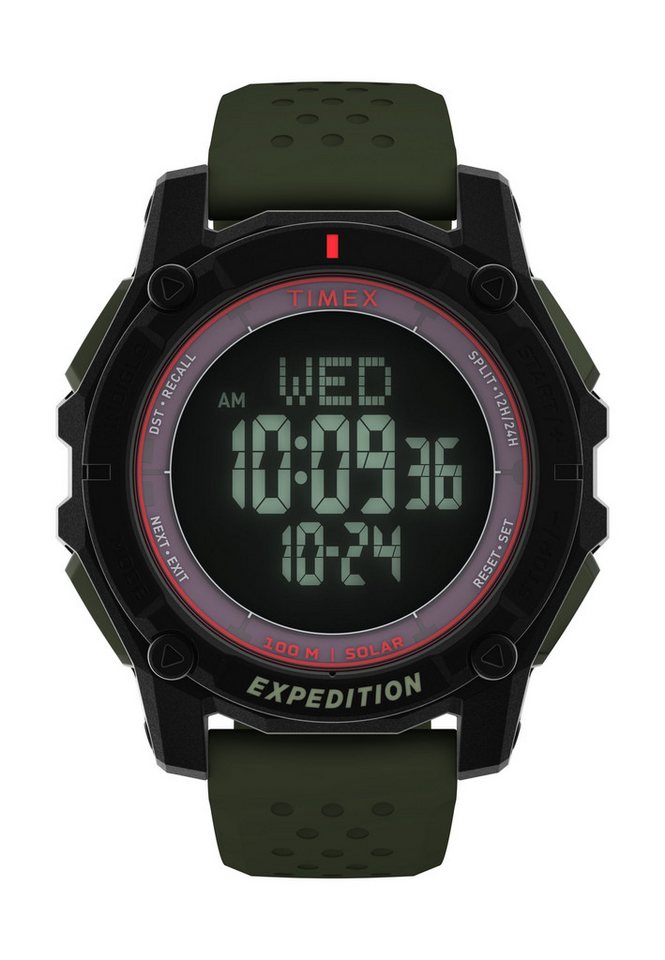 Timex Quarzuhr Expedition Ridge Solar, (1-tlg), Digital von Timex