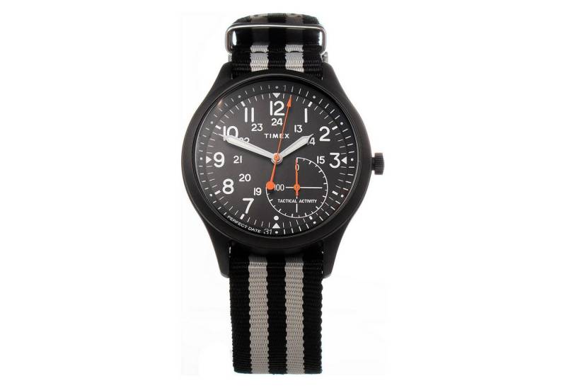 Timex Quarzuhr Timex Herrenuhr TW2V10600LG Ø 41 mm Armbanduhr Uhr Nylon von Timex