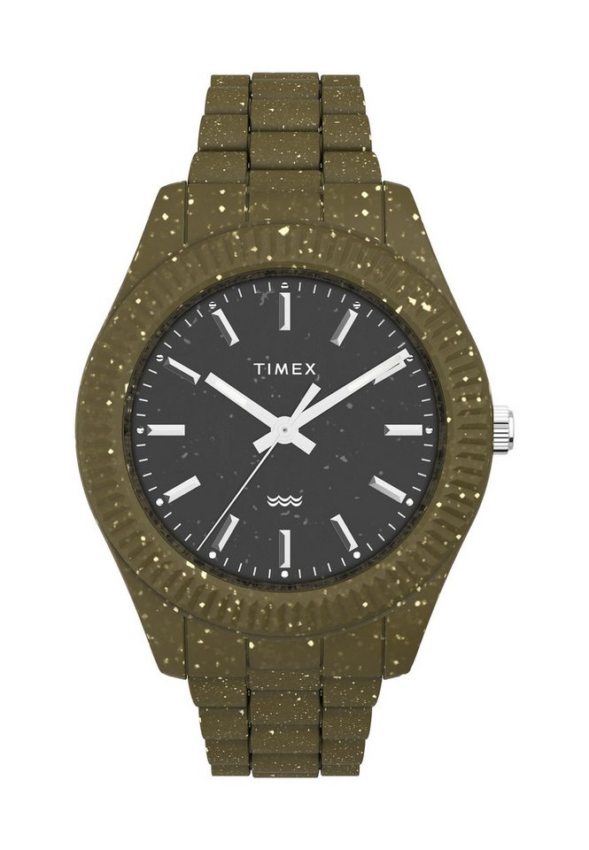 Timex Quarzuhr Legacy Ocean Recycled Plastic, (1-tlg), Quarz-Analoguhr von Timex