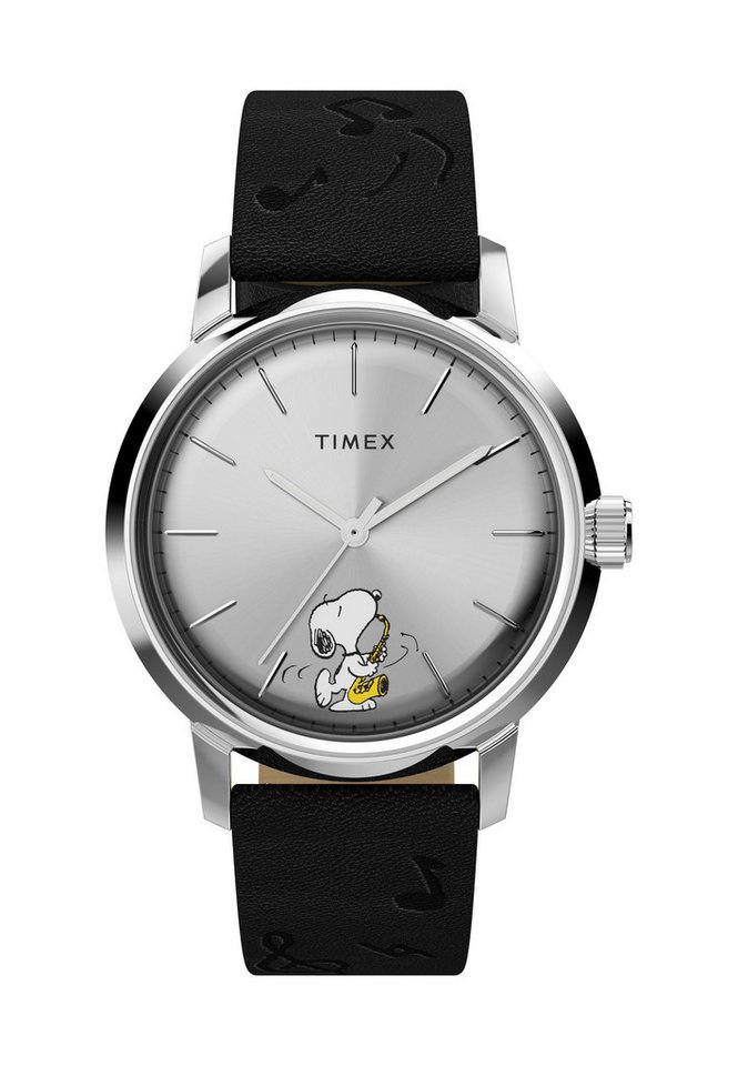 Timex Quarzuhr Marlin® Automatic x Peanuts Saxophonist, (1-tlg), Automatischeuhr von Timex