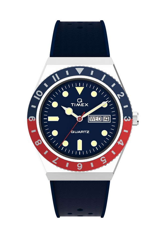 Timex Quarzuhr Q Timex®, (1-tlg), Analoge Uhr von Timex