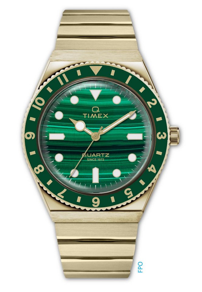 Timex Quarzuhr Q Timex®, (1-tlg), Quarz-Analoguhr von Timex