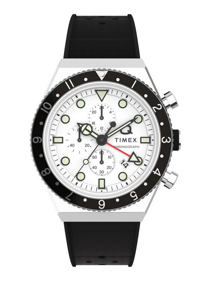 Timex Quarzuhr Q Timex, (1-tlg), Quarz-Analoguhr von Timex