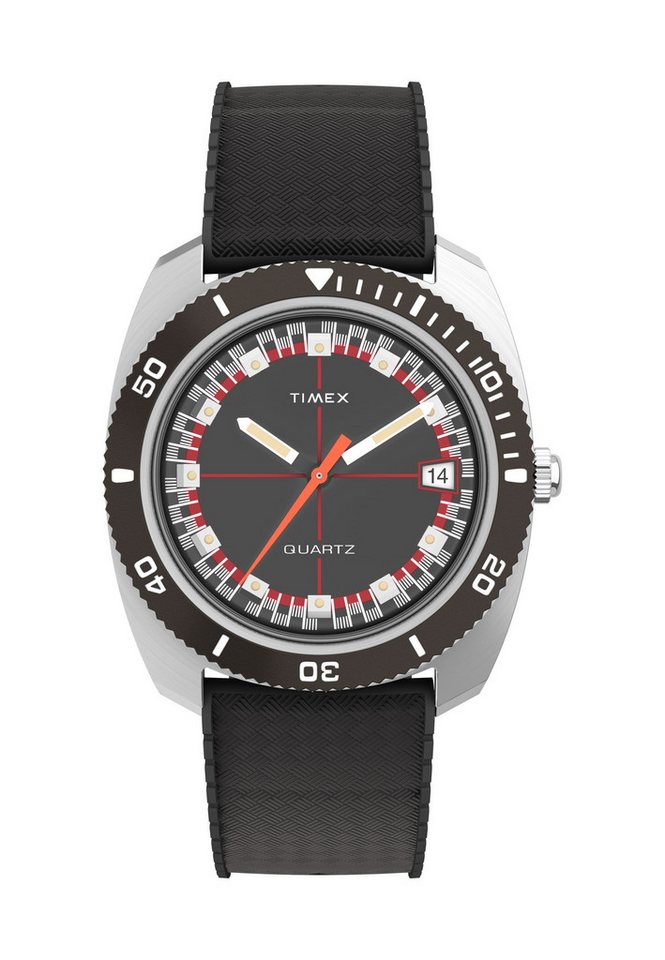 Timex Quarzuhr Q Timex Reissue 1971 Velocity, (1-tlg), Quarz-Analoguhr von Timex