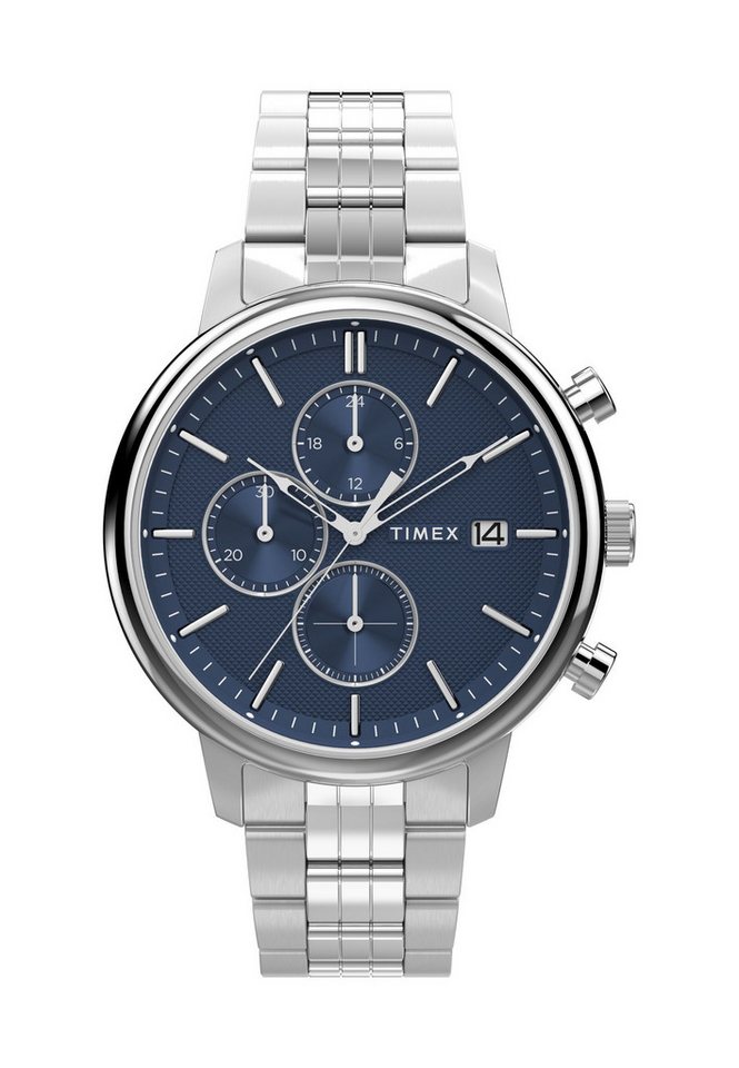 Timex Quarzuhr Timex Chicago Chronograph, (1-tlg), Quarz-Analoguhr von Timex