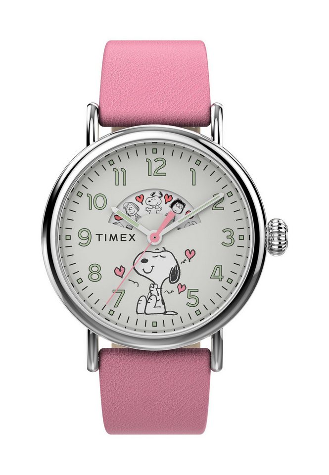 Timex Quarzuhr Timex Standard x Peanuts Valentine's, (1-tlg), Quarz-Analoguhr von Timex