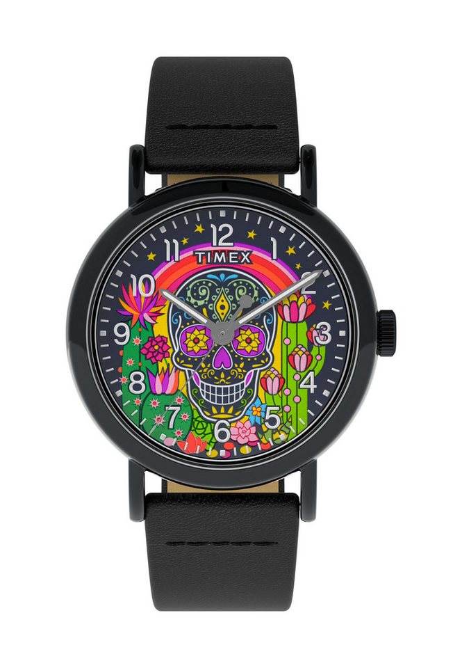 Timex Quarzuhr Timex Weekender Day of the Dead, (1-tlg), Quartz Analog von Timex
