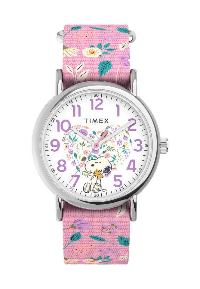 Timex Quarzuhr Timex Weekender x Peanuts In Bloom, (1-tlg), Analoge Uhr von Timex