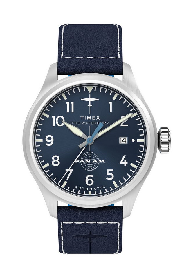 Timex Quarzuhr Timex x Pan Am® Waterbury Ace Chronograph, (1-tlg), Mechanical Automatic von Timex