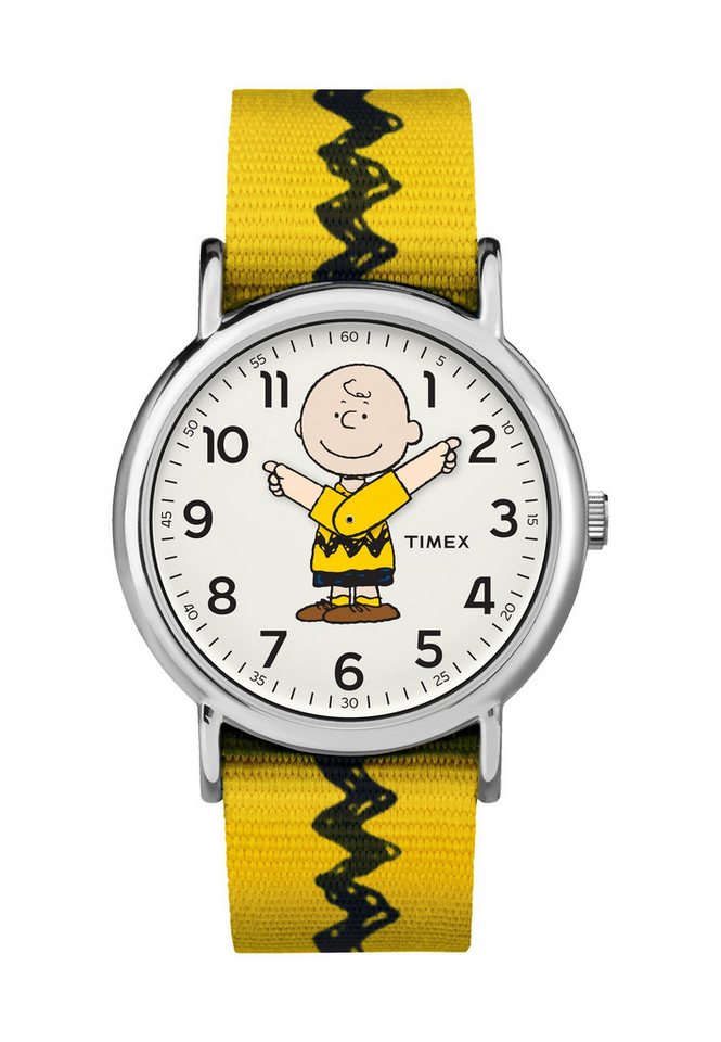 Timex Quarzuhr Timex x Peanuts Charlie Brown, (1-tlg), Analoge Uhr von Timex