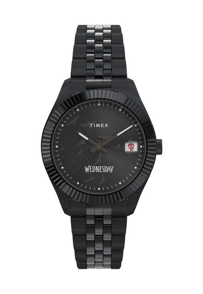 Timex Quarzuhr Timex x Wednesday Timex Legacy, (1-tlg), Quarz-Analoguhr von Timex