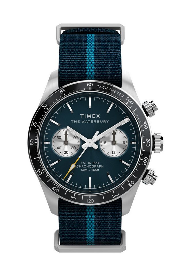 Timex Quarzuhr Waterbury Heritage Chronograph, (1-tlg), Quartz Analog von Timex