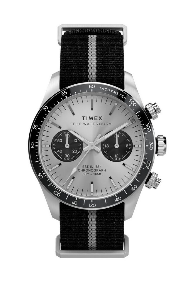 Timex Quarzuhr Waterbury Heritage Chronograph, (1-tlg), Quartz Analog von Timex