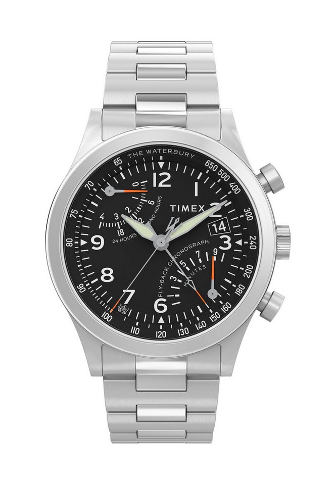Timex Quarzuhr Waterbury Traditional Fly Back, (1-tlg), Chronographenuhr von Timex