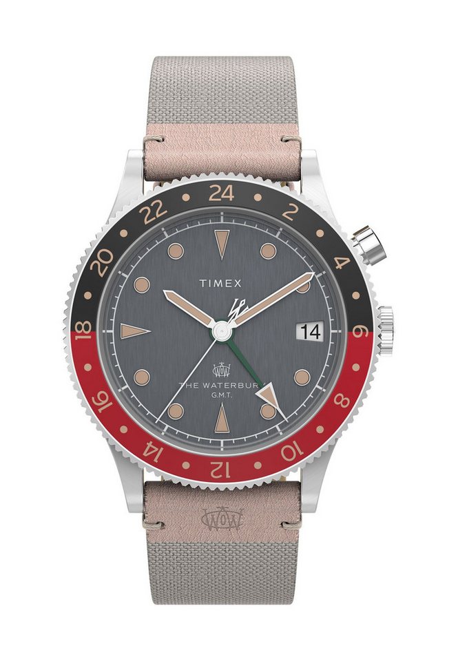 Timex Quarzuhr Waterbury Traditional GMT, (1-tlg), Quarz-Analoguhr von Timex