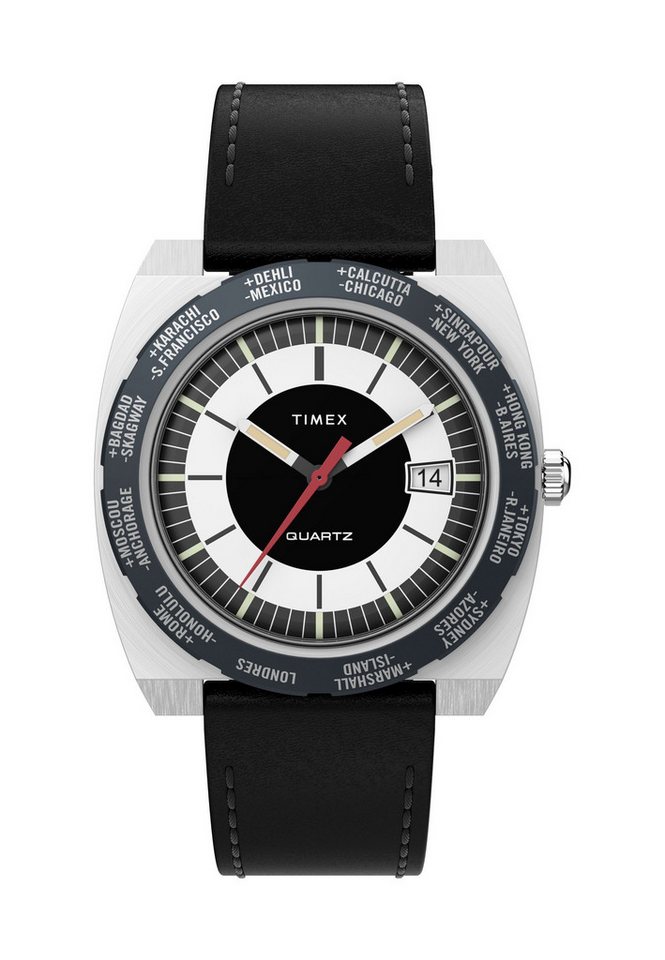 Timex Quarzuhr World Time Reissue, (1-tlg), Analoge Uhr von Timex