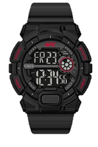 Timex UFC Herren-Chronographenuhr 50mm Schwarz Resin Strap TW5M53400 Timex UFC Herren-Chronographenuhr 50mm Schwarz Resin Strap TW5M53400 von Timex