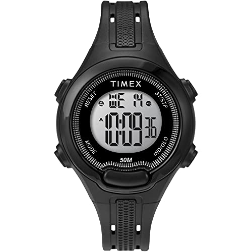 Timex DGTL 38mm Damen-Armbanduhr aus KunstharzTW5M42200, Schwarz von Timex