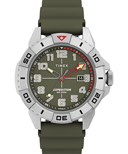 Timex Herren Analog Uhr mit Silikonband Expedition North Ridge von Timex