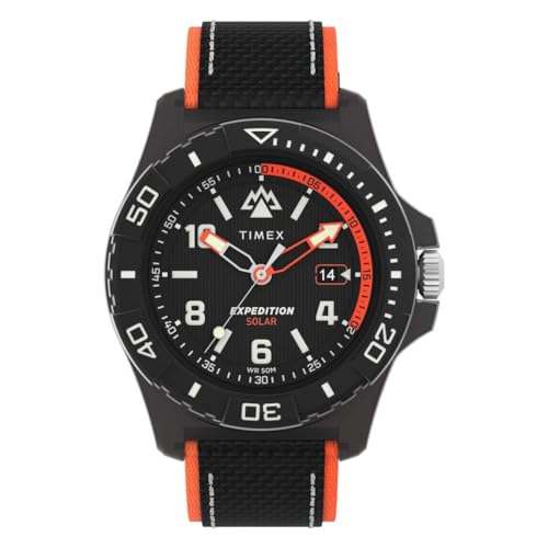 Timex Herren Analog Armbanduhr Freedive Ocean von Timex