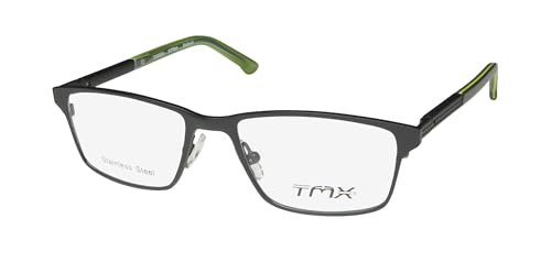 Timex Tmx Ballpark Brillengestell für Kinder, Jungen/Teenager für Schule/Spielen, Schwarz, 45/15/120 von Timex