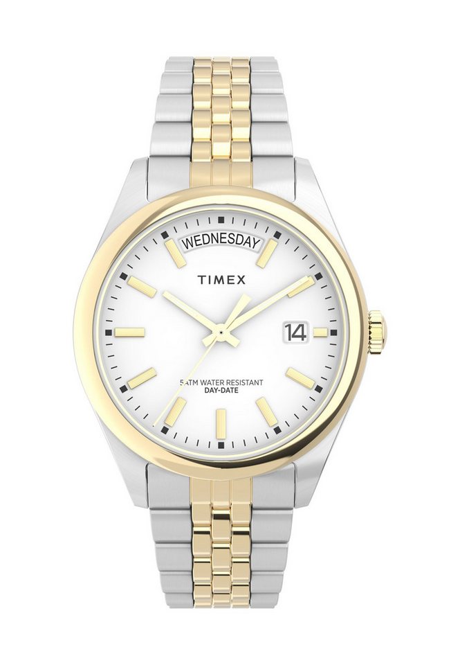 Timex Uhrenarmband LEGACY, GehÃ¤use : 100% Edelstahl, Armband: 100% Edelstahl von Timex