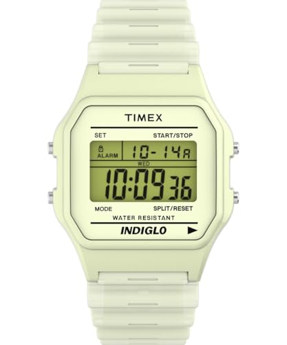 Timex Unisex Digital Quarz Armbanduhr T80 Glow in The Dark Timex Unisex Digital Quarz Armbanduhr T80 Glow in The Dark von Timex