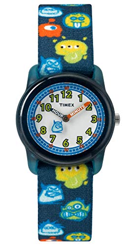 Timex Unisex Kinder Analog Quarz Uhr mit Nylon Armband TW7C25800 von Timex