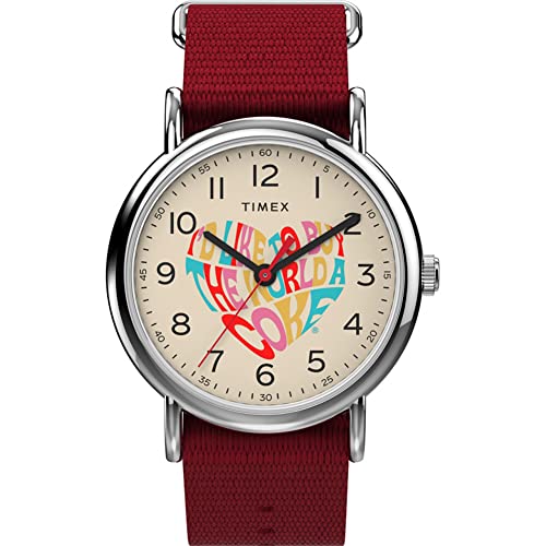 Timex Unisex Analog Quarz Armbanduhr Weekender x Coca Cola von Timex