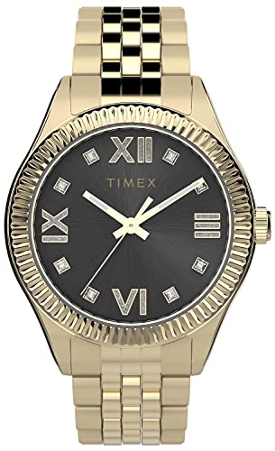 Timex Damen Analog Uhr mit Edelstahlarmband Legacy von Timex