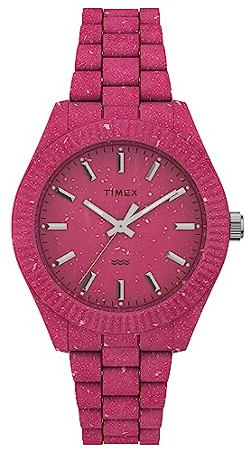 Timex Damen Analog Armbanuhr mit Kunststoffband Legacy Ocean von Timex