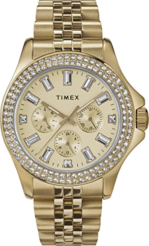 Timex Damen Multi Dial Uhr Mit Edelstahl Armband Kaia von Timex