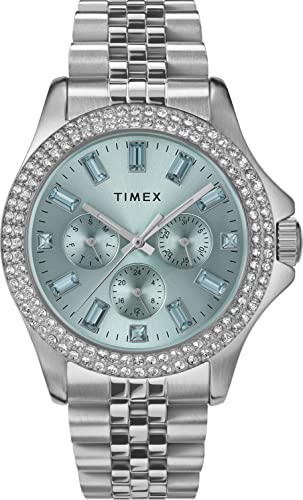Timex Damen Multi Dial Uhr Mit Edelstahl Armband Kaia von Timex
