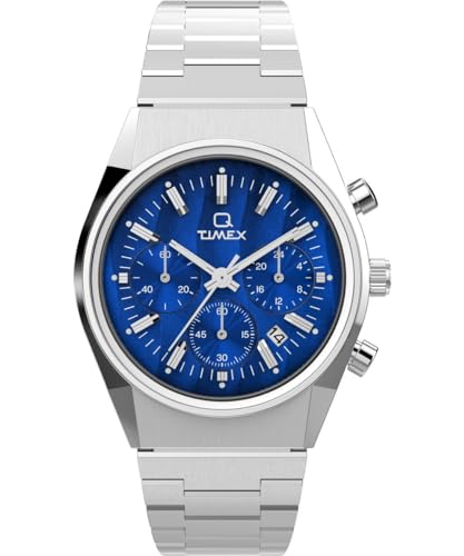 Timex Herren Chronograph Armbanduhr Q Falcon Eye Chrono von Timex