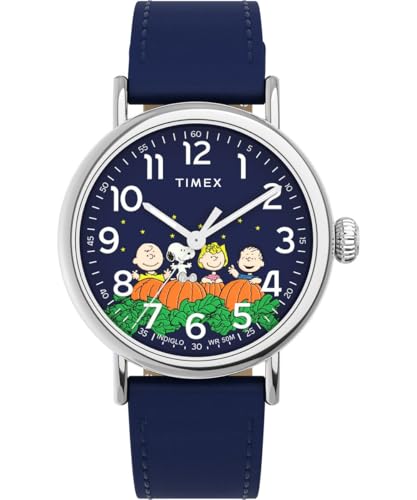 Timex Herren Analog Quarz Armbanduhr Peanuts Waterbury Standard von Timex