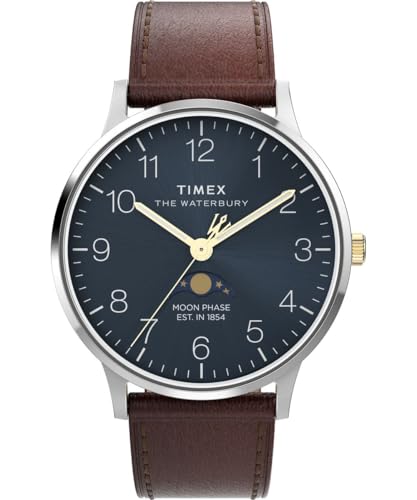 Timex Herren Analog Quarz Armbanduhr Waterbury Classic Moon Phase Timex Herren Analog Quarz Armbanduhr Waterbury Classic Moon Phase von Timex