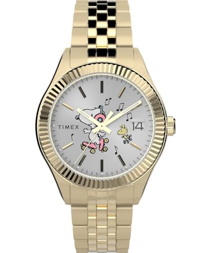 Timex Damen Analog Quarz Armbanduhr Peanuts Legacy von Timex
