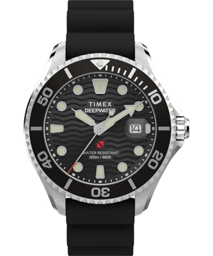 Timex Herren Analog Quarz Armbanduhr Deep Water Meridian von Timex