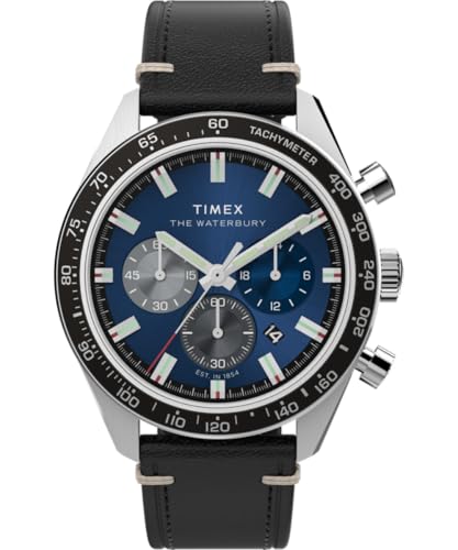 Timex Herren Chronograph Quarz Armbanduhr Waterbury Traditional von Timex