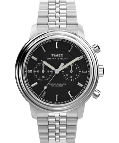 Timex Herren Chronograph Quarz Armbanduhr Waterbury Metropolitan von Timex