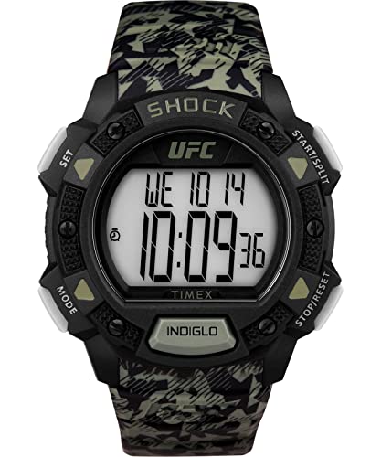 Timex Herren Digital Armbanuhr mit Kunststoffband UFC Core Shock von Timex