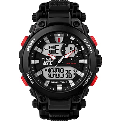 Timex Herren Analog-Digital Uhr mit Plastikband UFC Impact von Timex
