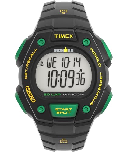Timex Men's Ironman Classic 30 41mm Watch - Black Resin Strap Digital Dial Black Case Timex Men's Ironman Classic 30 41mm Watch - Black Resin Strap Digital Dial Black Case von Timex
